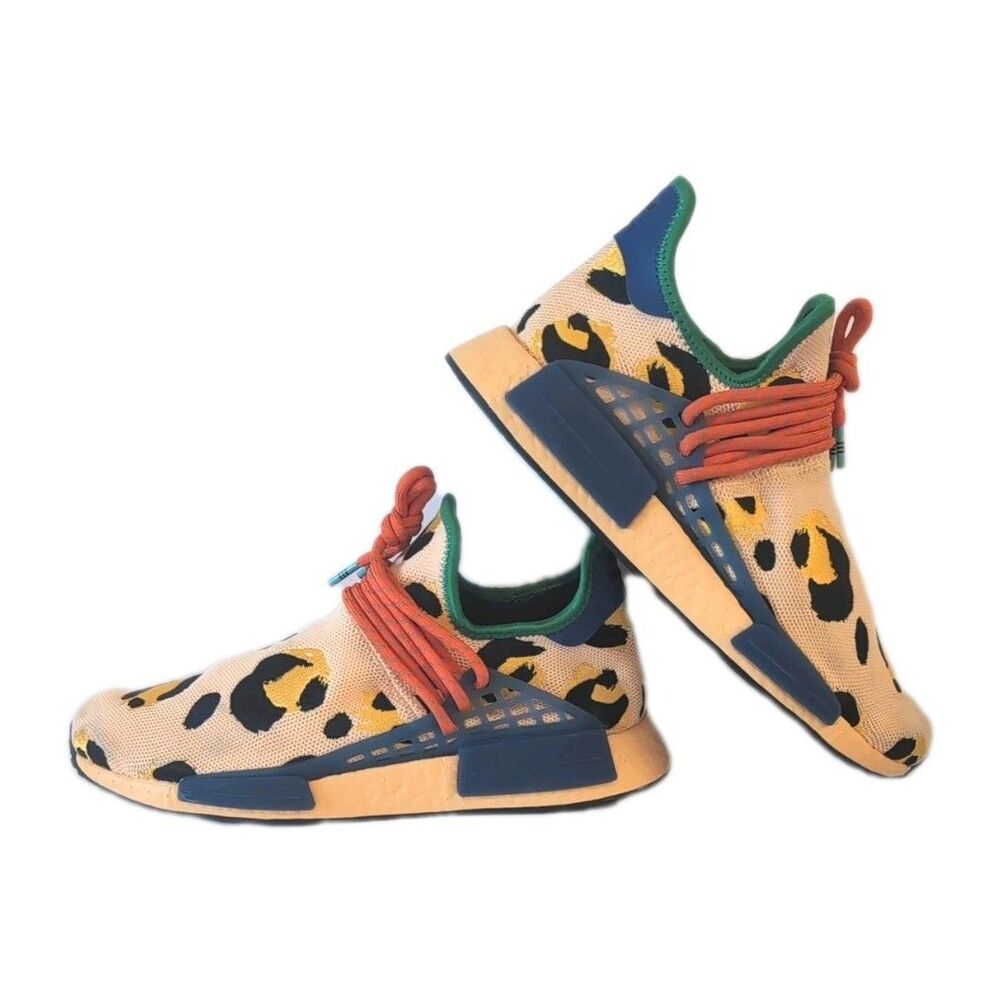 adidas Pharrell NMD Human Race Core Multicolored Men's Sneakers Size 10 - Picture 4 of 8